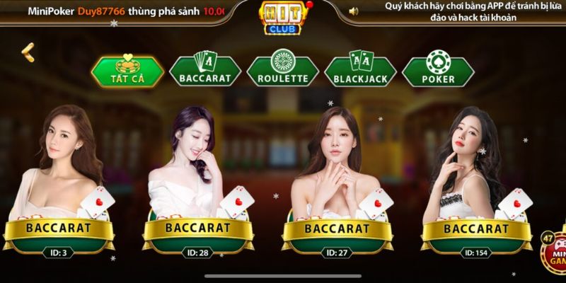 Điểm nổi bật của Casino Hitclub so với các đối thủ